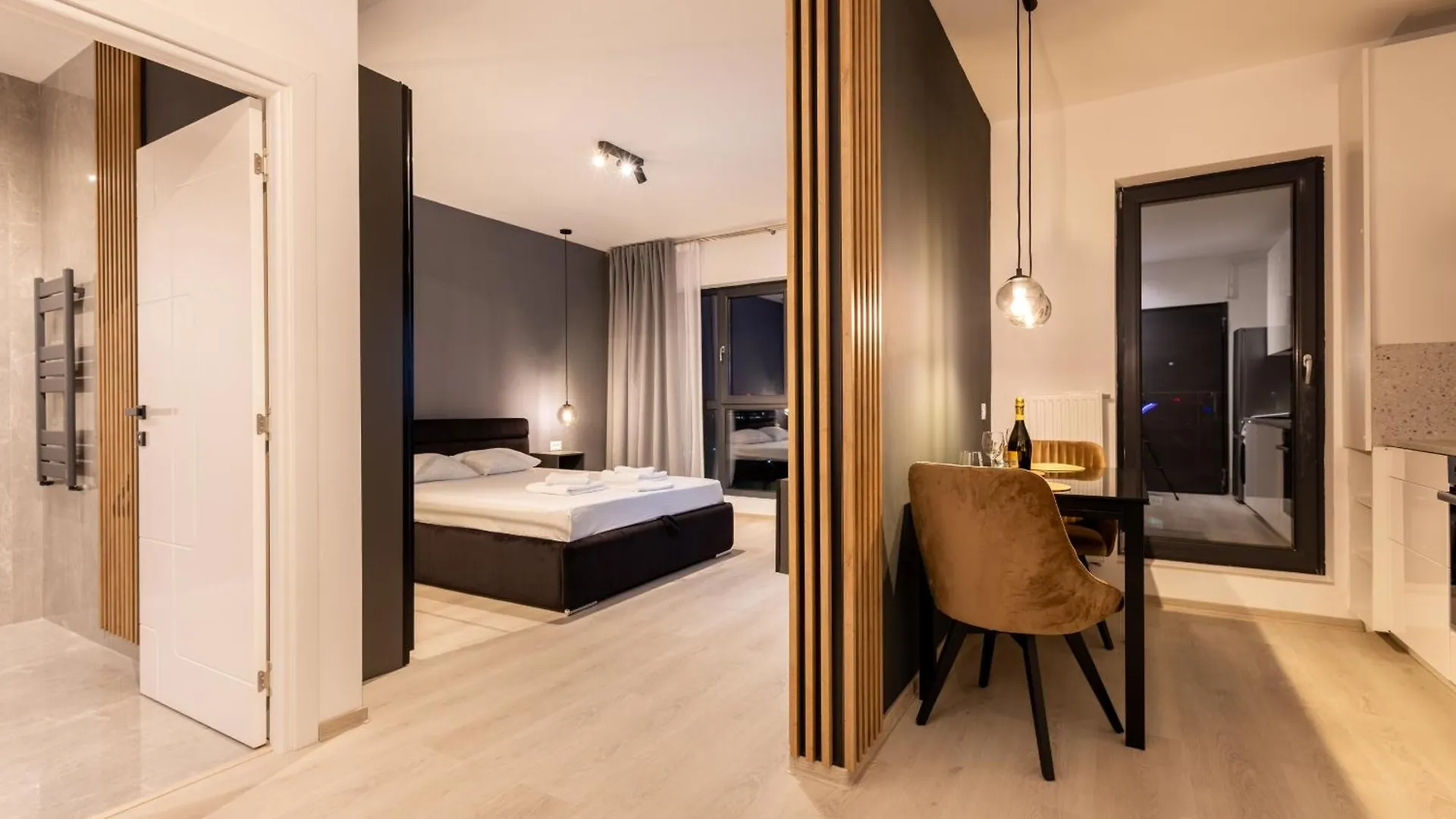 Panoramic Studio 464 Bucharest Apartment